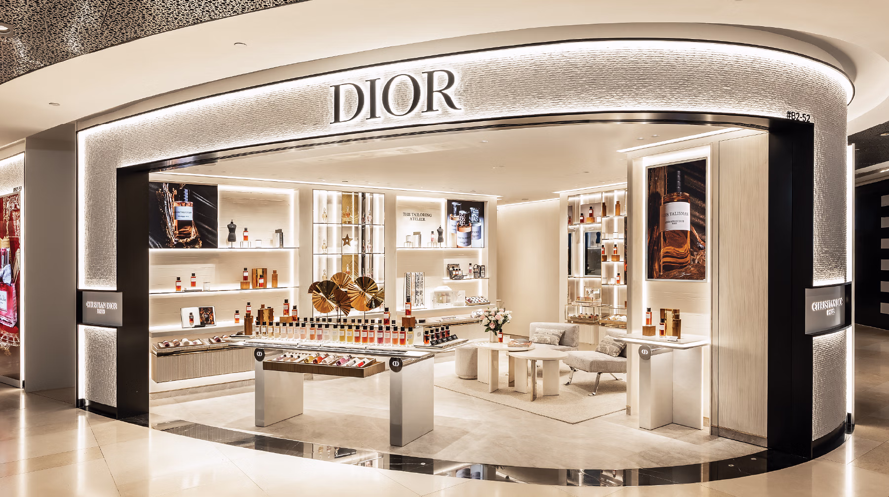 Dior's La Collection Privee in Singapore, built by Matte Black