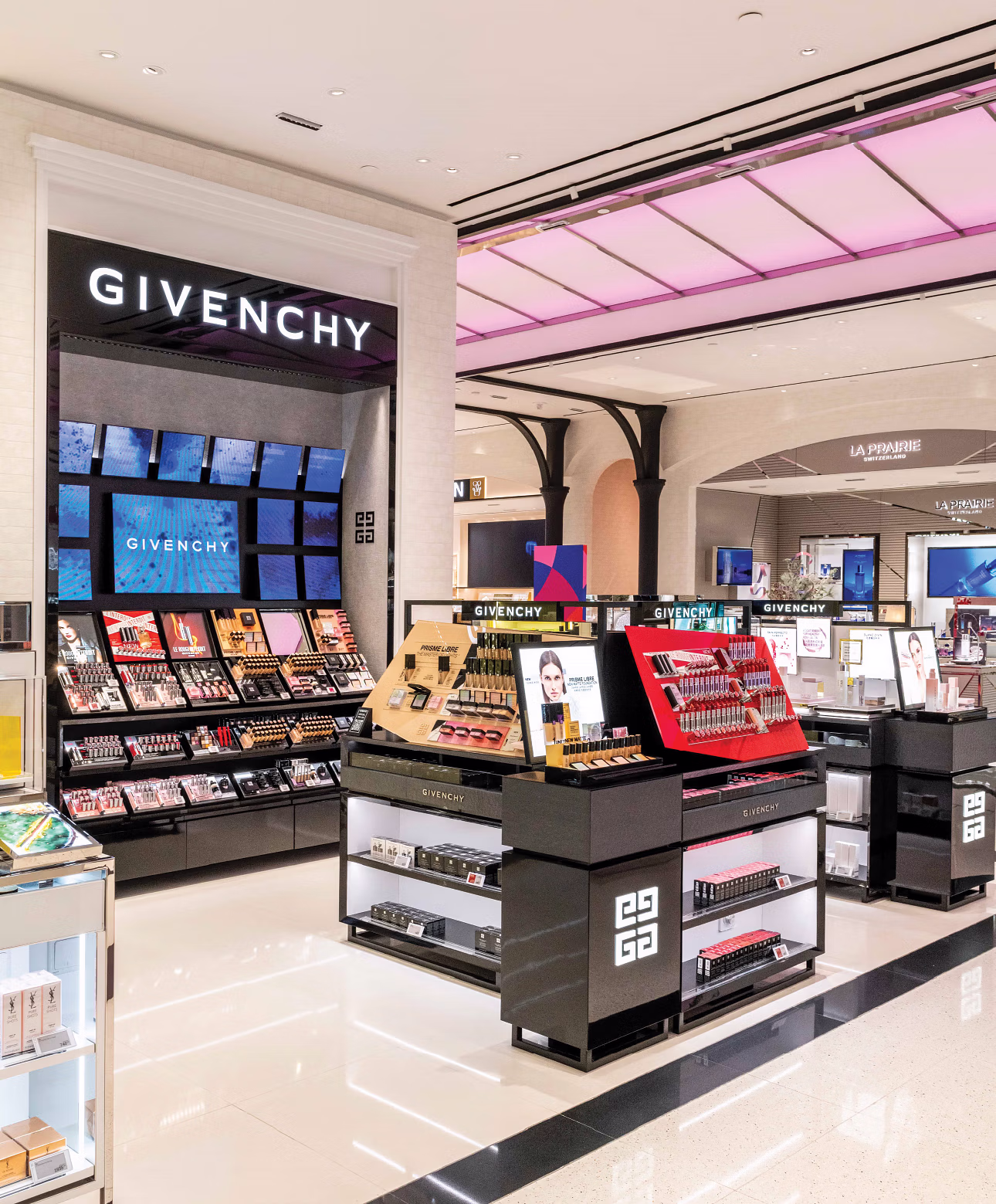 Matte Black's counter for Givenchy at Macau, DFS Londoner.