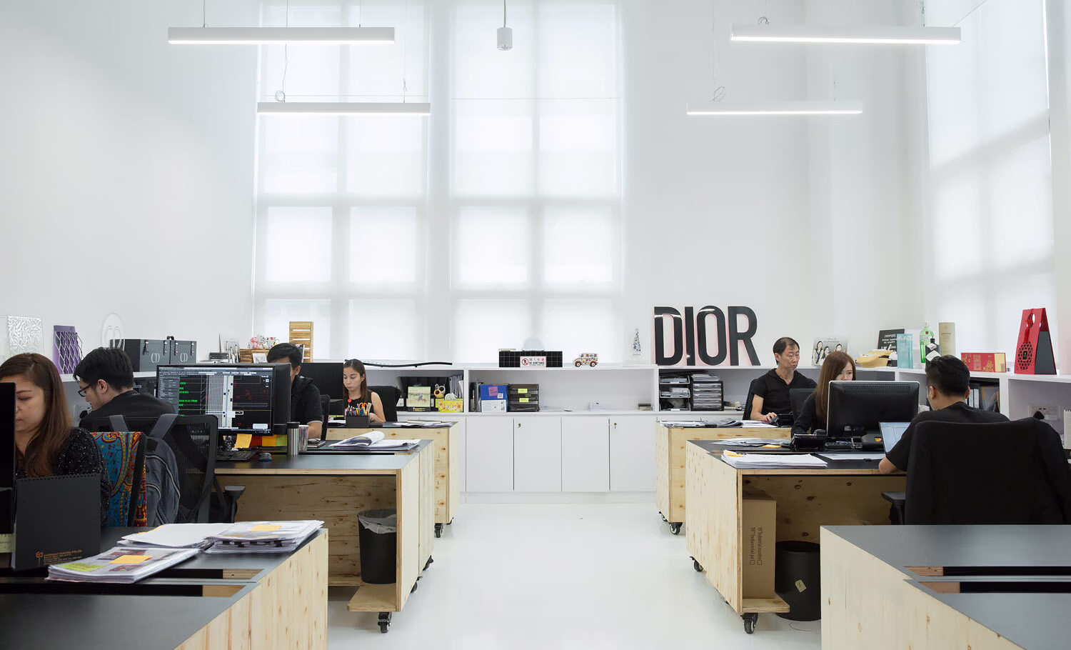 Matte Black's office, based in Singapore