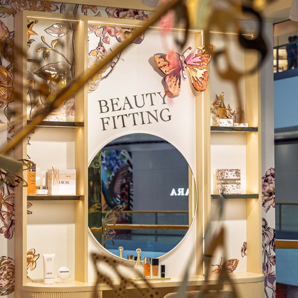 Matte Black's visual merchandising for the House of Suntory